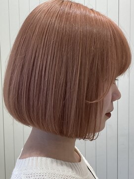 モリオフロムロンドン 大宮店(morio from London) ふんわり可愛い！オレンジベージュ