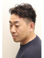 ヘアーアンドグルーミング ヨシザワインク(HAIR&GROOMING YOSHIZAWA Inc.)&nbsp;ツーブロック緩めパーマナチュラルパーマ刈り上げメンズパーマ