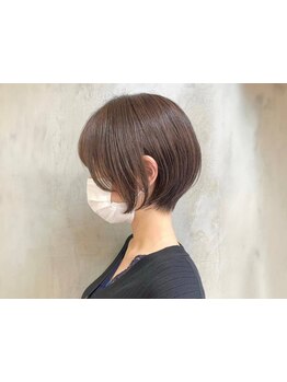 <自宅でもサロンのような仕上がりを再現できるショートボブ>お客様の骨格に合わせたヘアをご提案＊［三鷹］