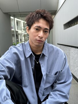 ロンドガルマン 名古屋(Lond GULLMAN) 【Lond GULLMAN江村】アイロンで作る束感アップバング