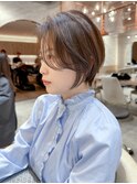 武井俊樹/ベリーショートカット美髪ピンクブラウン髪質改善
