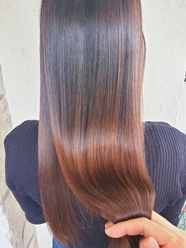 オートゥール(hair room Auteur) 20代30代40代髪質改善ハイライトダブルカラー艶感ブラウン透明感