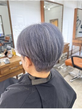 アジールヘア 北千住駅西口店(agir hair) 寒色系ハイトーンアイスブルーシルバーカラー 北千住