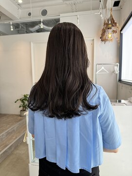 ロカ 表参道(loka) オリーブベージュ[表参道/ブリーチ/ハイライト]Mai