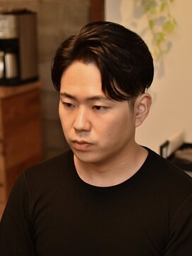 リム メンズヘア(LIM men's hair) 艶感毛流れセンターパート【メンズカット/メンズヘア】