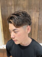 ラズリーヘアー(LAZLY HAIR) メンズパーマスタイル