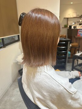 オーバルヘアー(OVAL hair) 潤い艶髪×透明感ミルクティーベージュ