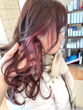 ヴィサージュオーク(VISAGE oak) 人気！インナーカラー