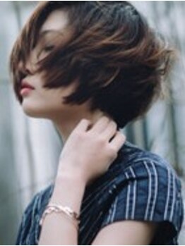 ディストーション(DISTORTION)の写真/気になるダメージヘアに！パサつき・広がりにしっかりアプローチ☆超音波トリートメントで艶感さらにUP◎