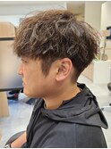 メンズツイストパーマ