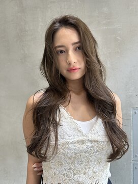 エイミー(Aimee) Aimee 町田 オリーブグレージュ×ワンホンヘア