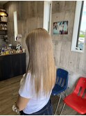 ミルクティー　グレージュ