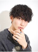 大分メンズマッシュメンズパーマツイストスパイラルパーマ