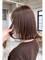 ノイエ 原宿 北参道(NoIE)&nbsp;レイヤーカット/ボブ/髪質改善カラー/縮毛矯正/暗めカラー