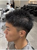 短髪スパイキーショート/フェード/刈り上げ/メンズショート