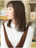 ★シースルーバング美髪姫カットレイヤーミディアム20代30代★1
