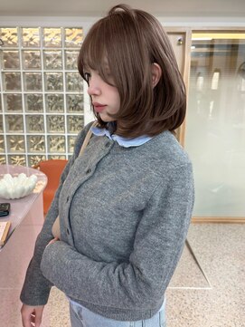 ペレ アネックス 大阪梅田茶屋町店(PELE ANNEX) 黒髪カタログ/クラゲヘアー/オリーブグレー/梅田