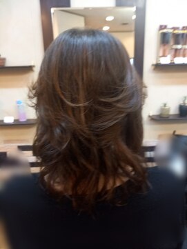 男&女のヘアーサロンF レディース パーマスタイル