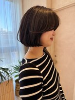 オン キャナルシティ博多前店(on)&nbsp;【晴音】タッセルボブ/ボブ/ダークオリーブ/20代