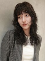 シアン(SYAN)&nbsp;パーマ/レイヤーパーマ/オリーブブラウン/オリーブグレージュ