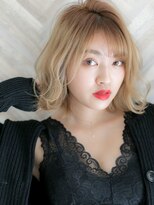 ローレン(LOREN)&nbsp;人気の結べるボブ/大人レイヤー/ハイトーンボブ/20代30代40代