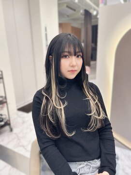 ガルボ ヘアー(garbo hair) レイヤーカット高知美容室ハイライトデザイン♪