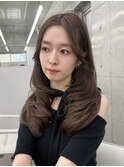 ☆ミルクティーベージュ 顔周りカット レイヤーカット☆