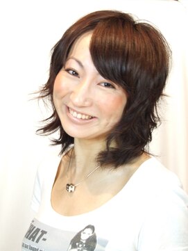 ワンスリー ヘアーメイク(103 hair make) 動きのあるボブスタイル