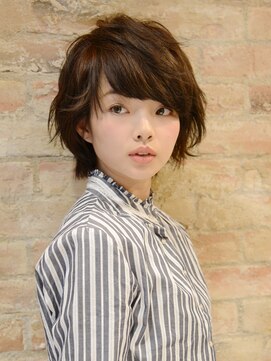 アース 花小金井店(HAIR&MAKE EARTH) 甘さ控えめマッシュショート【EARTH花小金井店】