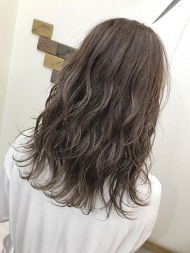 ネクスト 池袋(NEXT) 【アッシュ系カラー】ゆる巻きで可愛く!!