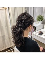 ヘアセット専門店 ナゴミ 渋谷店(nagomi)&nbsp;ポニーテール