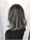 ハイライトグレージュ★ミディアム