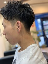 バーバーズ ミックスアップ(BARBERs MiXXUP) ツーブロックショート