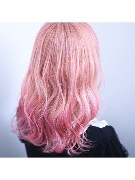 ニコリヘアワークス(nicori hair works) ピンク×グラデーション3