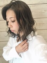 ベルクープス 天王寺店(Belle Coupes) 【ベルクープス天王寺】川島あずさマットグレーカラー