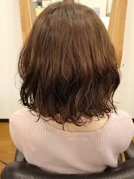 サンクスヘアー(Thanks hair) Thanks hair ボブ×パーマ