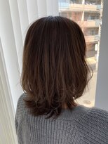 エイトタマプラ たまプラーザ店(EIGHT tamapla)&nbsp;EIGHTたまプラ】デザインカラー_切りっぱなしボブ