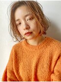 【三ツ井純】大人可愛い 抜け感 お色気パーマ アンニュイカール