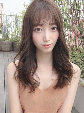 シルクレイ 吉祥寺店(Silk-lei) フェザーバング,大人かわいい,小顔セミロング吉祥寺20代30代