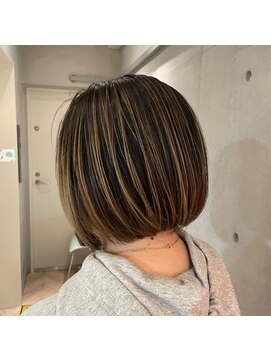 ラフ 大宮店(Laf) コントラストボブ