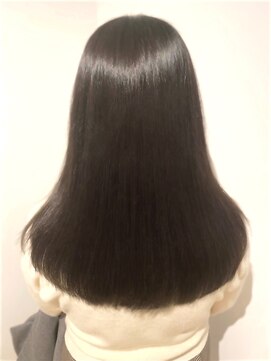 フレイムスヘアデザイン(FRAMES hair design) 髪質改善☆ストレート♪光沢のある髪