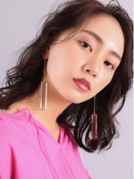 クラップバイスニップ(clap by snip) ニュアンスミディパーマ