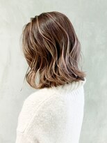 アイティーバイアルバム 下北沢店(IT by ALBUM)&nbsp;ニュアンスピーチボブ_ツートンカラーアースカラー_ba282971