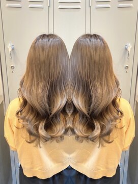 プレシャスバイプロデュース(precious by Produce) 艶美髪◎くすみベージュ【町田/町田駅/町田店/町田駅前】