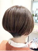 ツーブロック／刈り上げショート/マッシュショート/ショートボブ