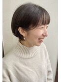 【morio池袋】丸み可愛いショートボブ○