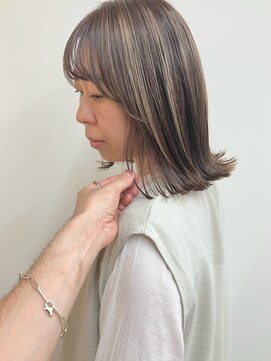 似合わせ/白髪ぼかし/インナーカラーに特化した髪質改善サロン 元住吉 武蔵小杉 【パーソナルカラーにあわせた】髪質改善/似合わせカラー