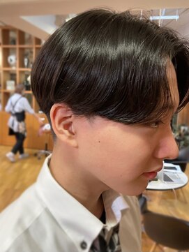 オーガニックマインド 坂戸 鶴ヶ島(organic+mind) 20代30代メンズ×爽やかセンターパート