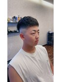 スキンフェードクロップスタイル