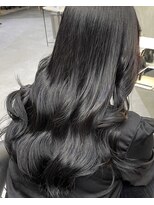 ロンドアヴァントゥス 池袋(Lond aventus)&nbsp;韓国レイヤー/韓国風/ボブ/髪質改善/黒髪/ブリーチなし〔池袋〕